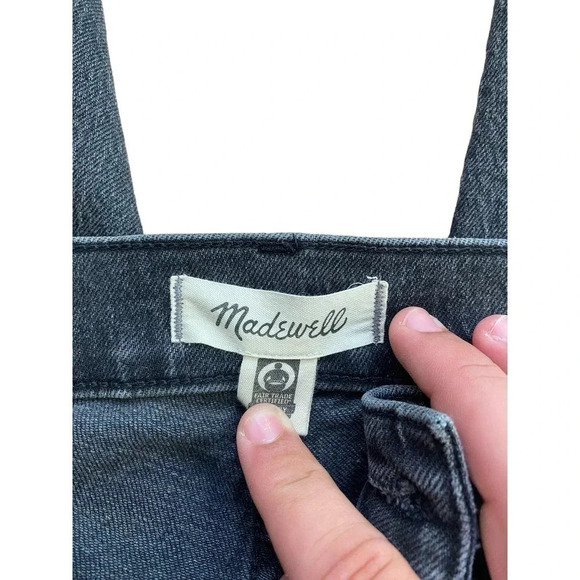 Madewell The Perfect Vintage Women's Black Straight Leg Jeans Size 25 - Picture 4 of 5